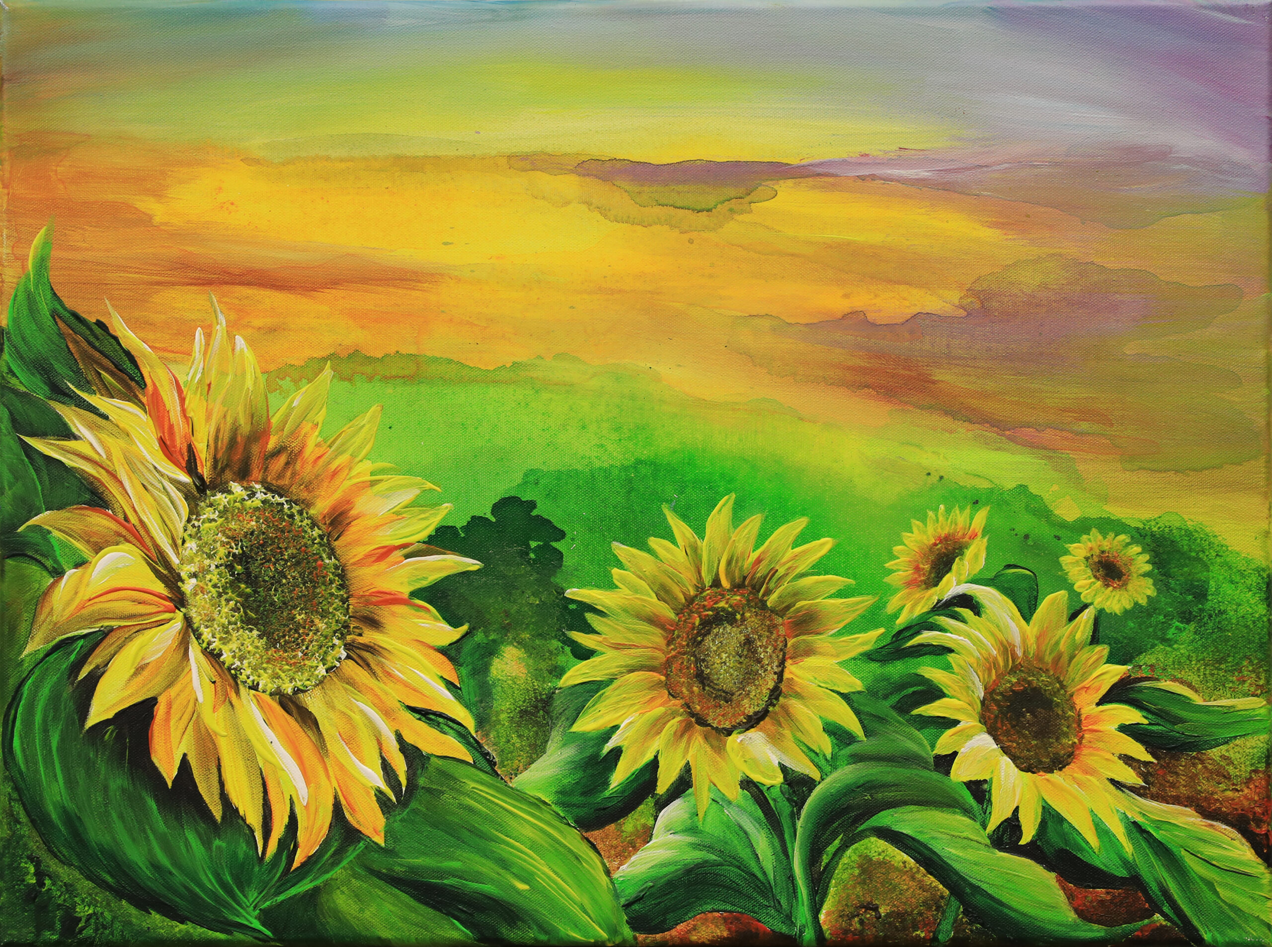 Blossoming Artistry: Sunflowers and the Creative Journey