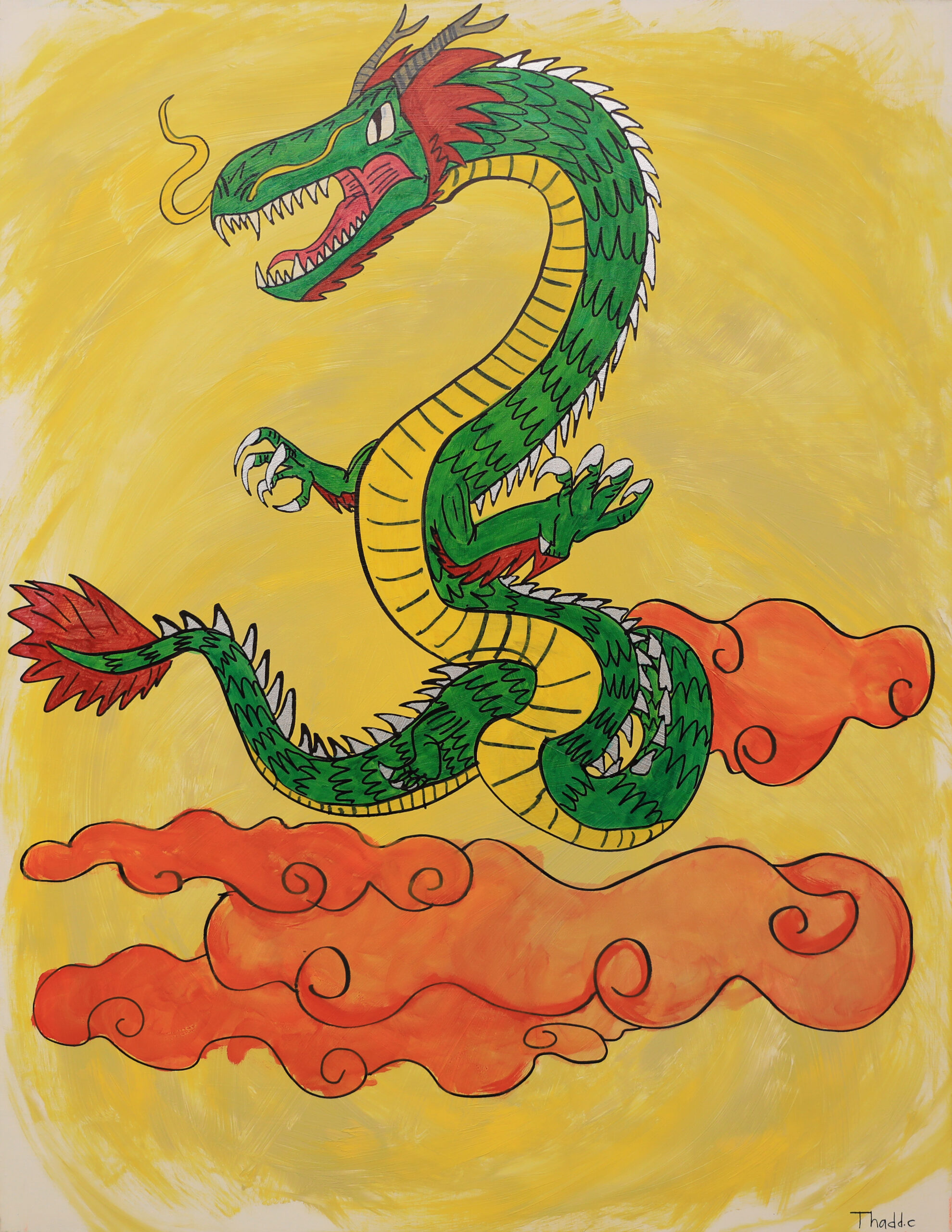 Chinese Dragon Cloud