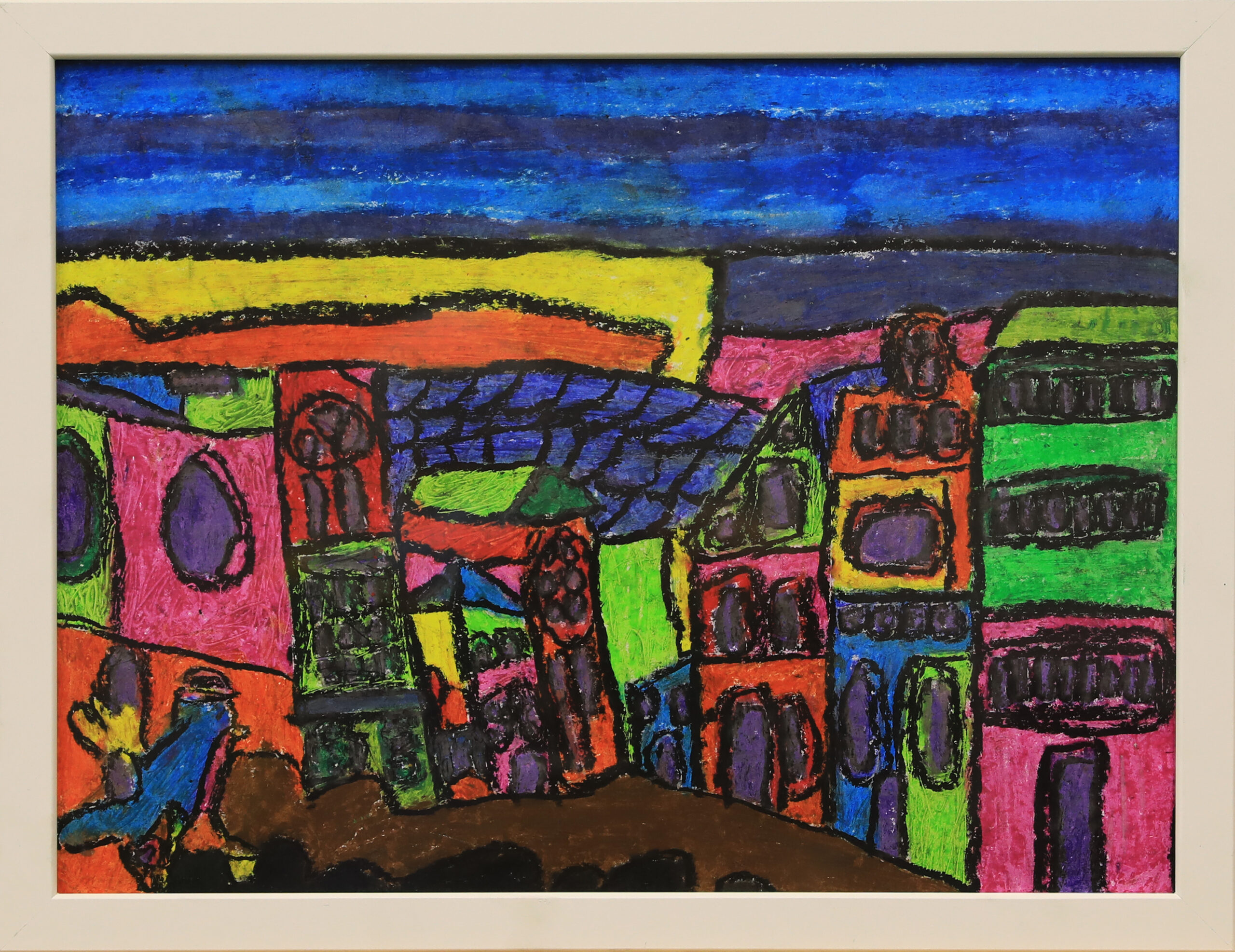 Colourful buildings