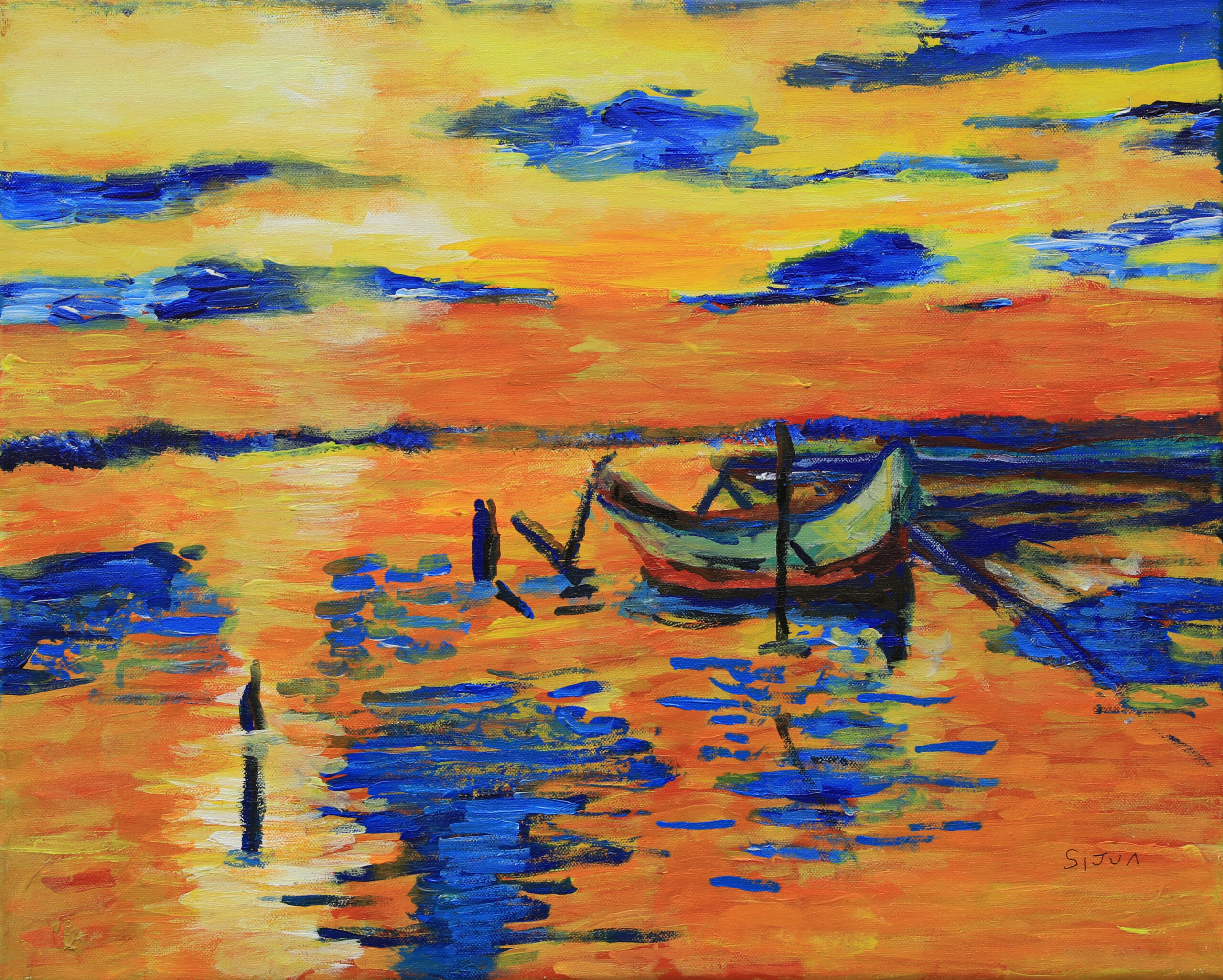 Golden sunset