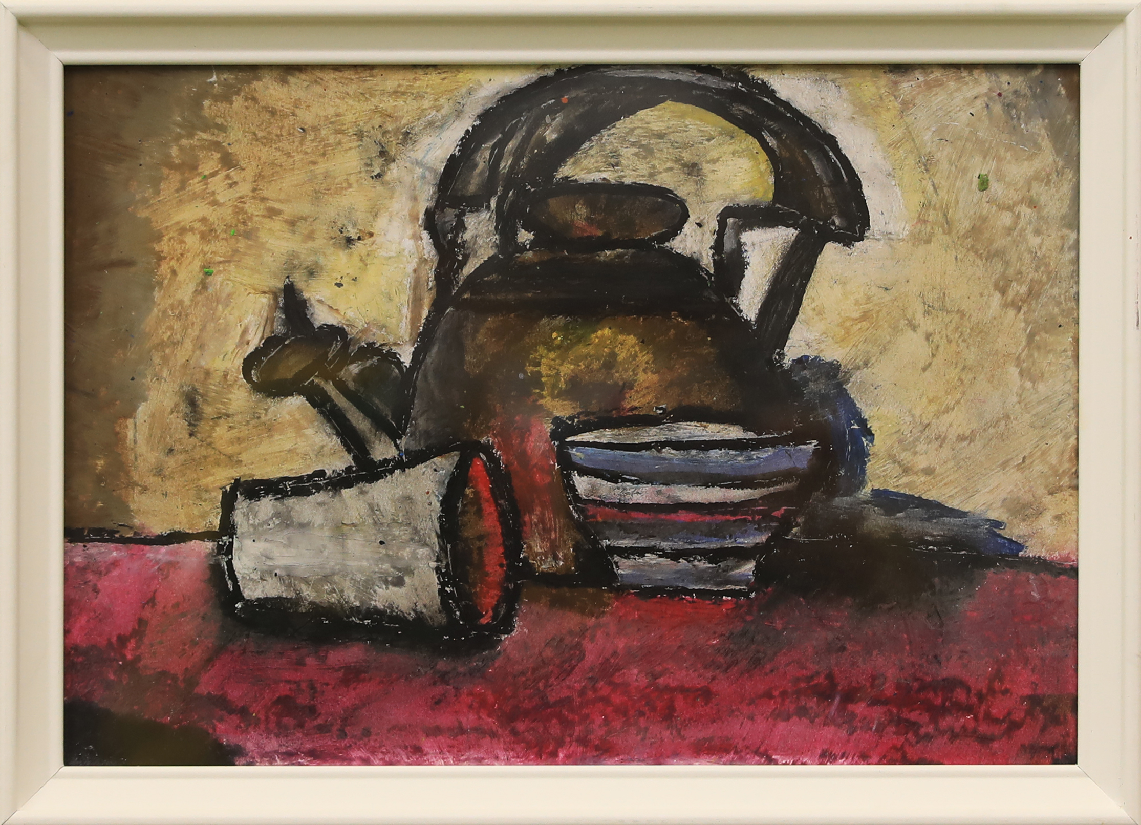 Kettle and cups -A cup of tea