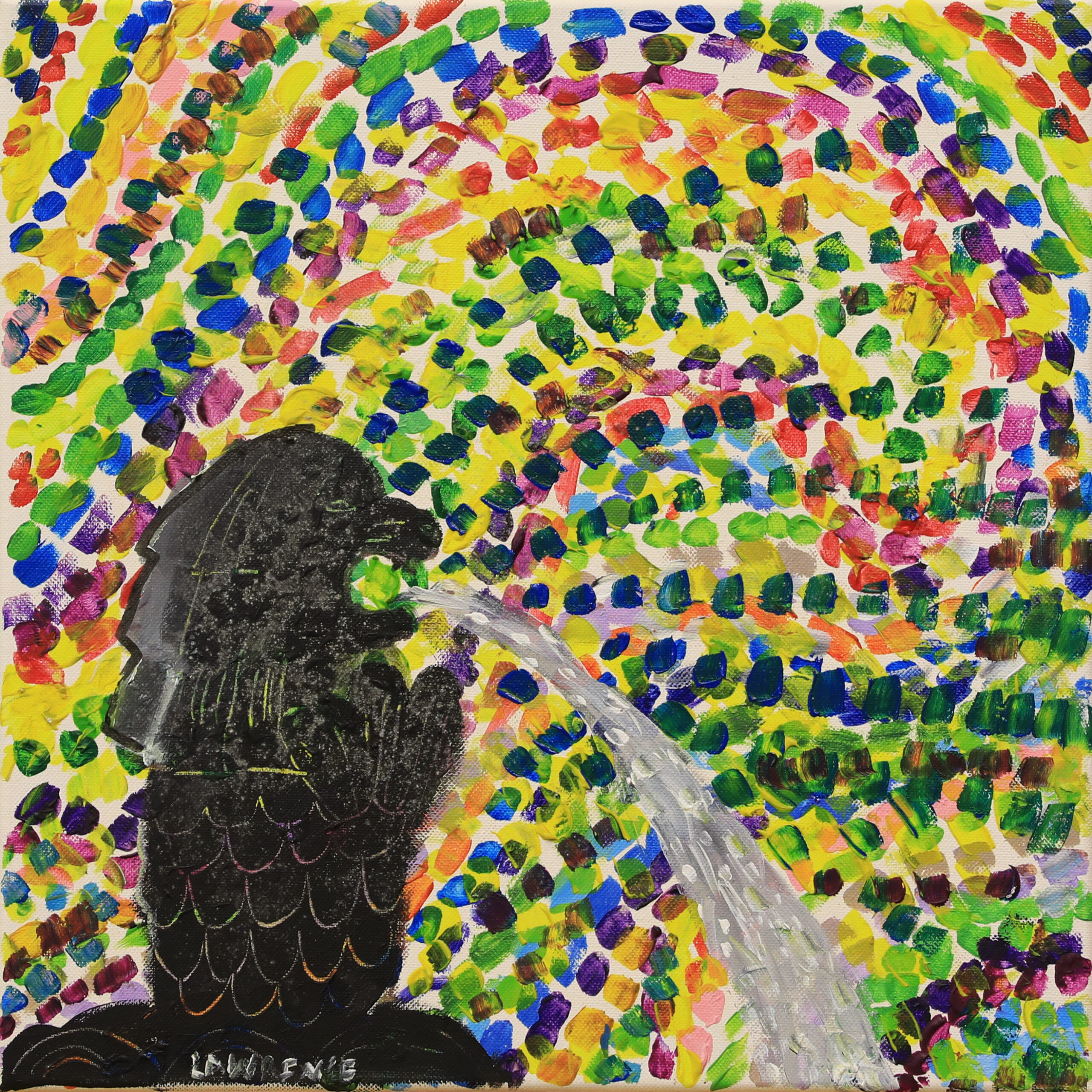 Merlion Inspired by Vincent Van Gogh