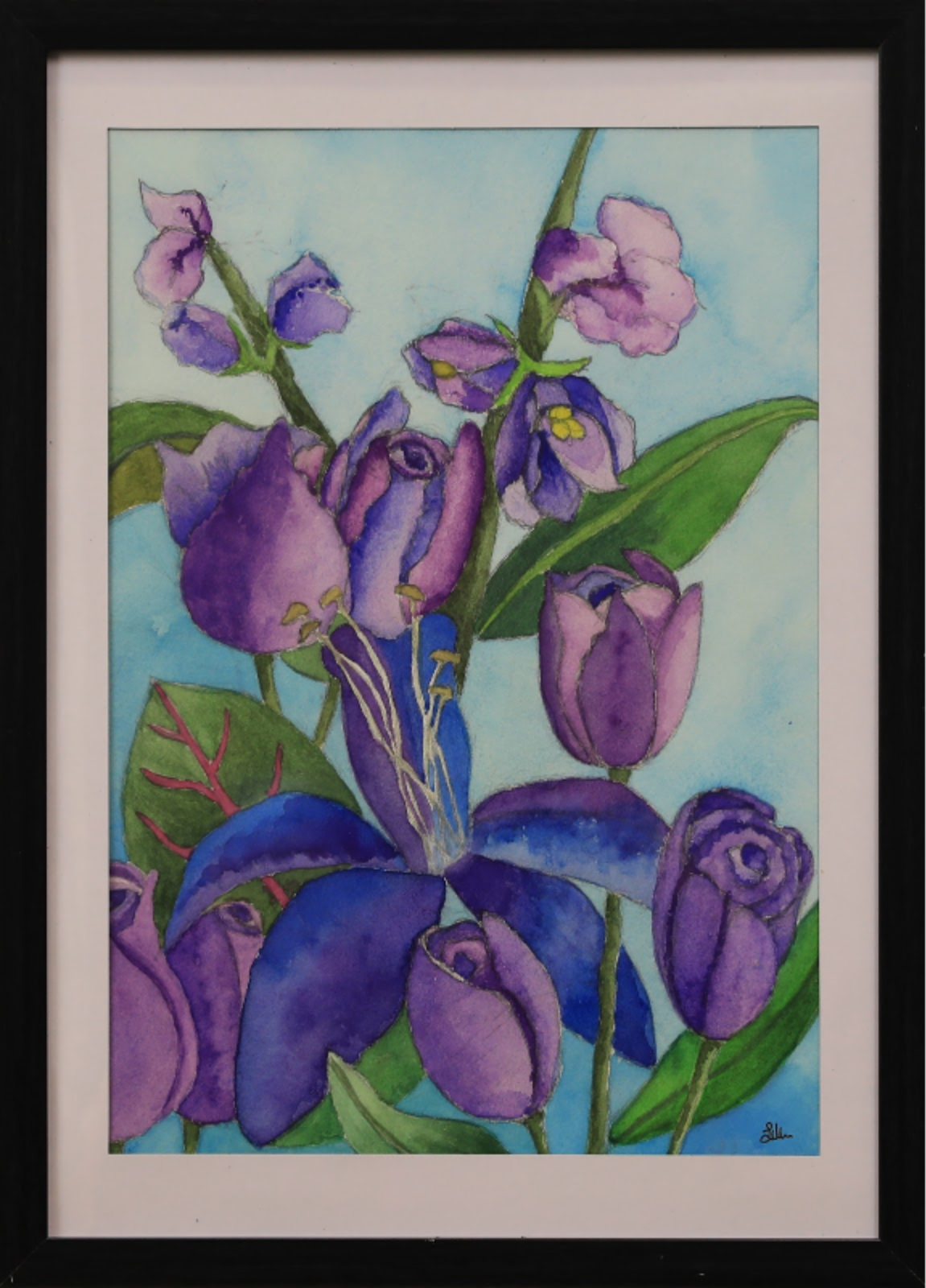 The Purple Flowers