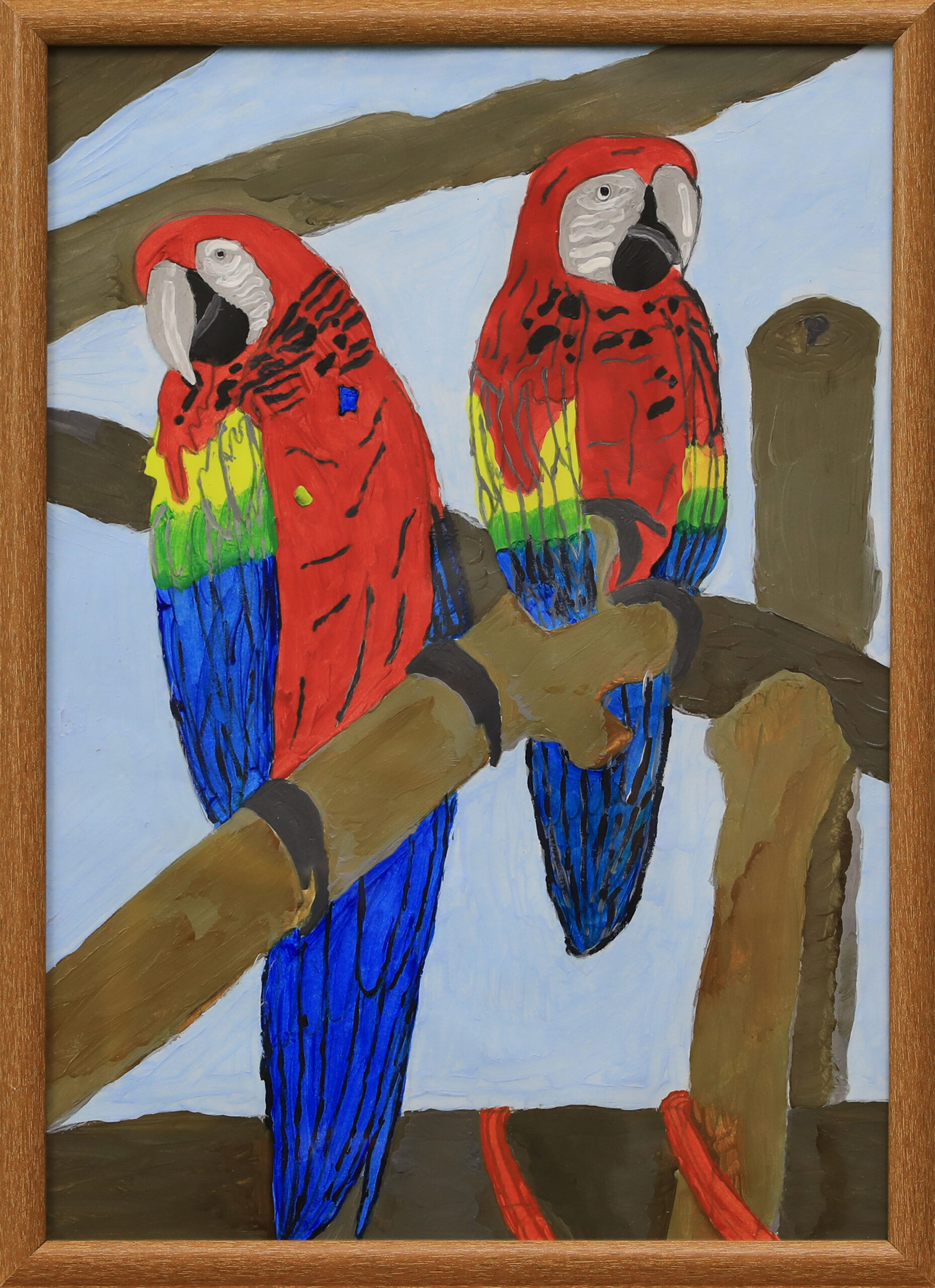 Parrots from Jurong Bird Park